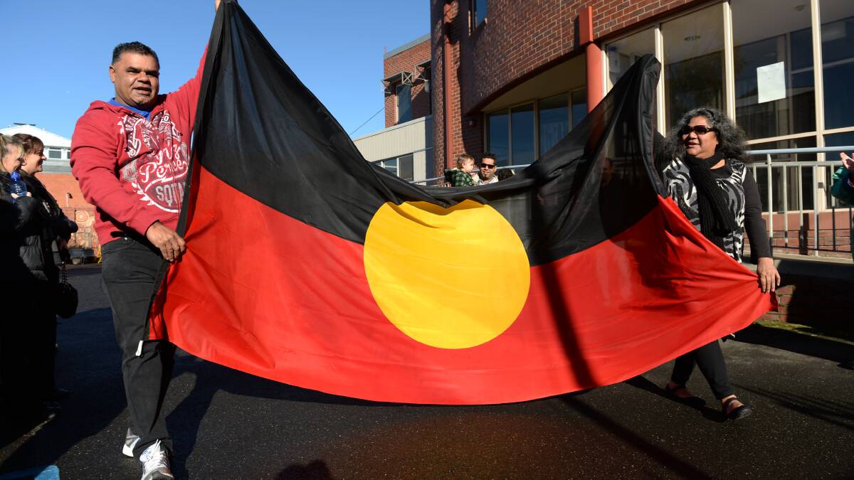 The Aboriginal flag is a symbol for all indigenous people around Australia.