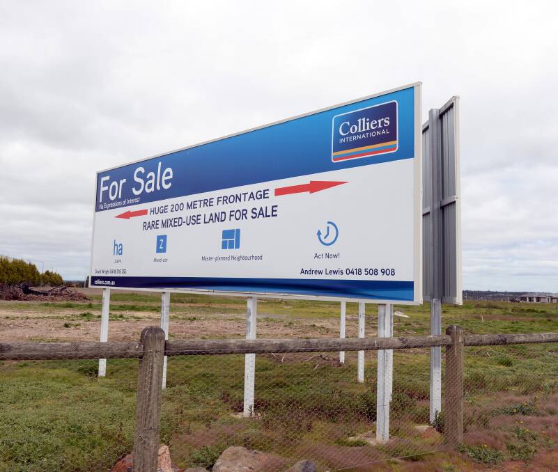 MARKET FORCE: There is a dearth of land in Ballarat which has sent prices soaring to record levels.