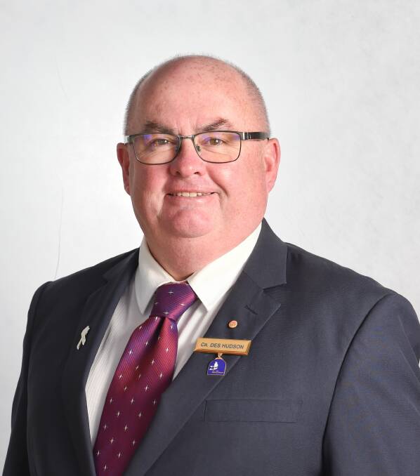 STABLE: Councillor Des Hudson has spent the past 18 years on the City of Ballarat council. Picture: Supplied.