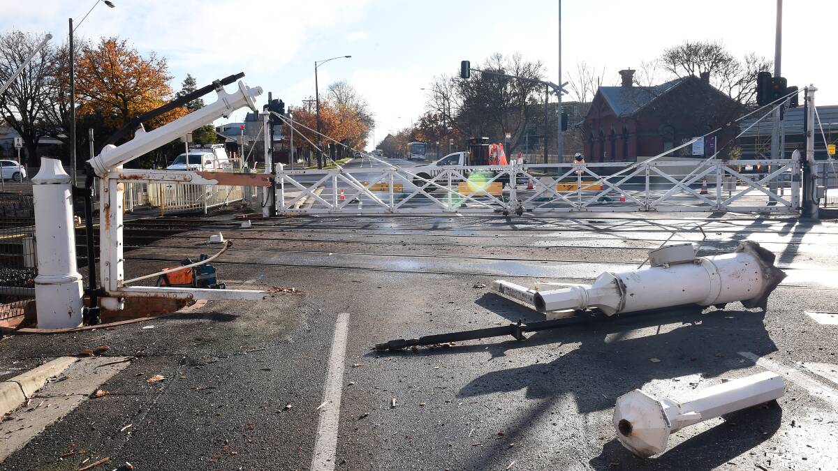 Councillor calls for removal of gates after train crash