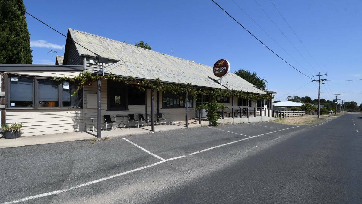 The Old Hepburn Hotel on Main Road, Hepburn, could be demolished. Photo: Lachlan Bence