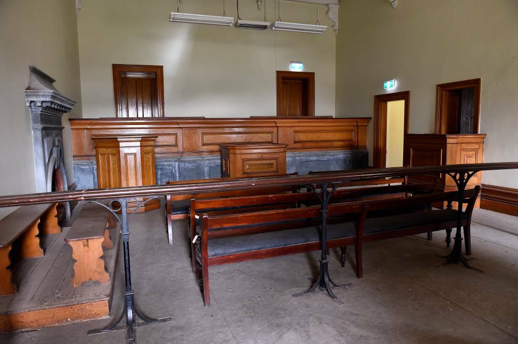 Clunes town hall and the adjoining police courts would also be restored