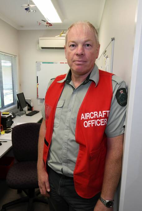 Aircraft Officer Mark Lee. Photo: Lachlan Bence