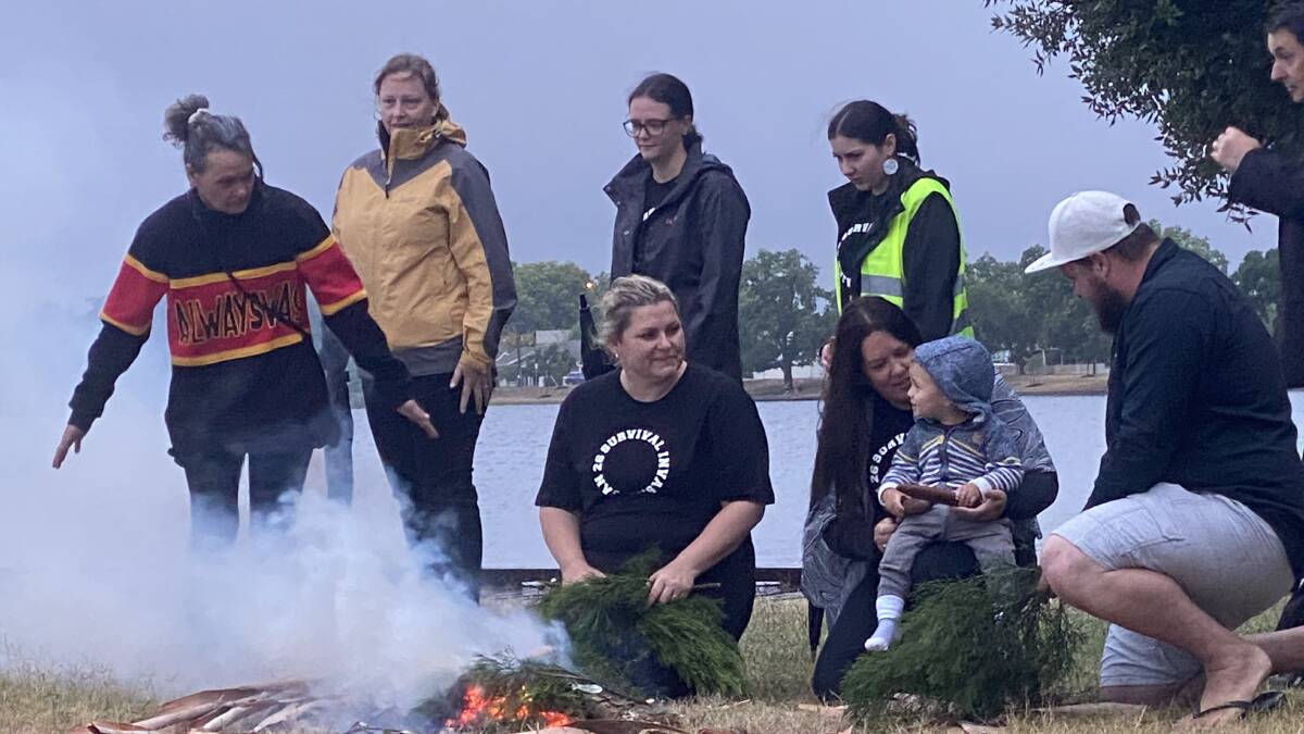 Moving Survival Day dawn ceremony hosted at Lake Wendouree