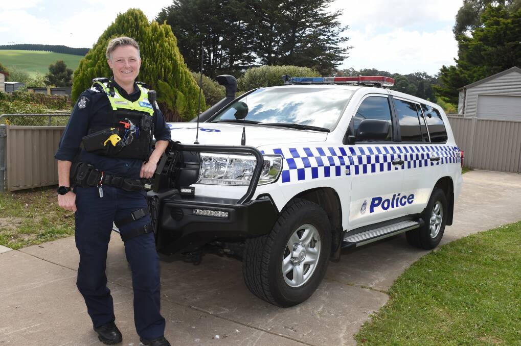 EXCITED: Leading Senior Constable Sally Fairweather is pleased to be working in Gordon for the next few months. Photos: Kate Healy