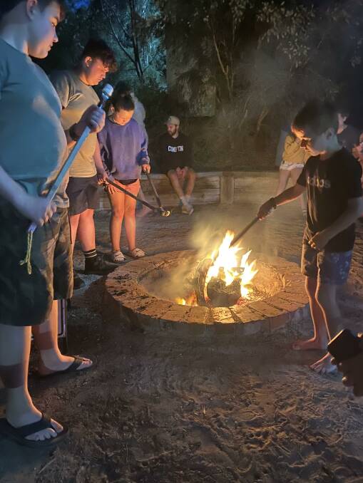 The marshmallows were a hit