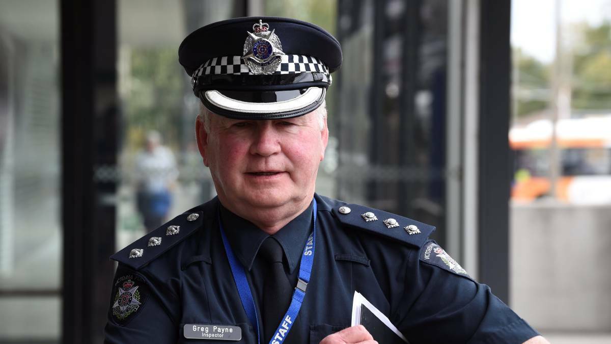 Ballarat Inspector Greg Payne