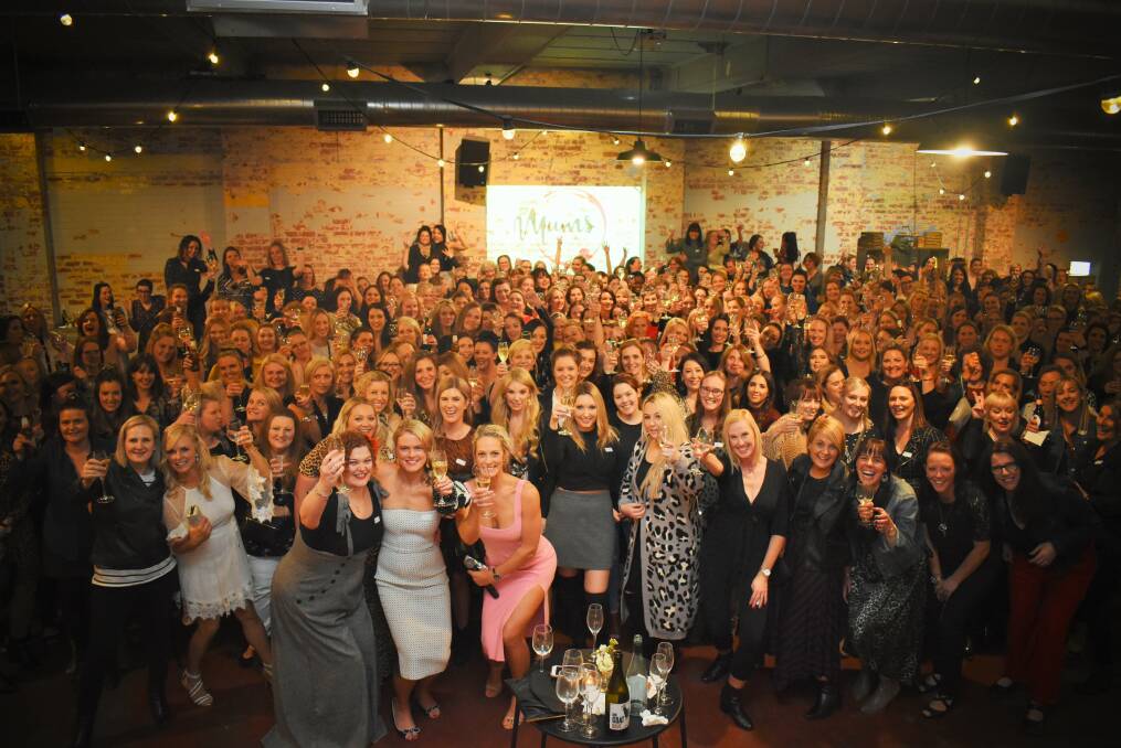 SELF-CARE: 300 mums attended the second Mums Who Wine event in Ballarat. Photo: Jayde Jarvis