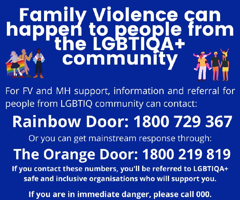 How LGBTQIA+ community is affected by family violence
