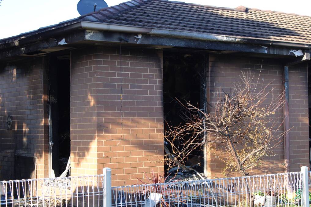 House gutted by fire in Ballarat East