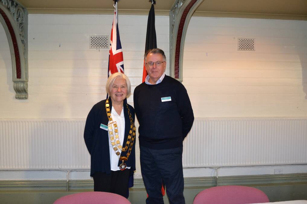 ELECTED: Hepburn Shire Council mayor Licia Kokocinski and deputy mayor John Cottrell. Photo: Hepburn Shire Council