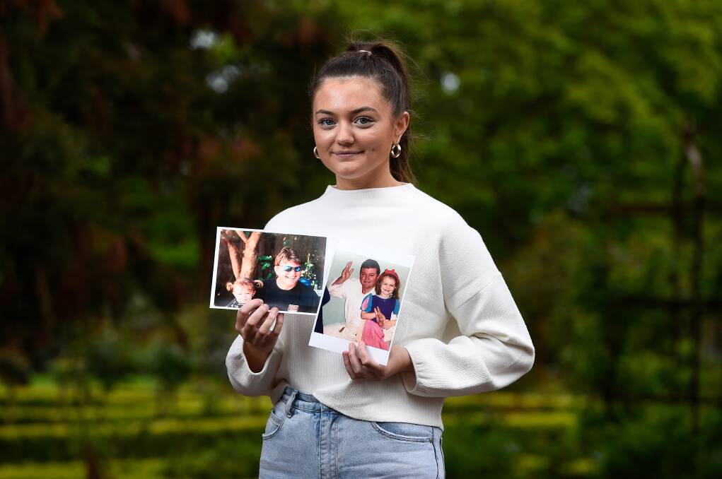 LOVED: Mark Milne's daughter Grace wants to raise awareness of the issue of suicide. Photo: Adam Trafford