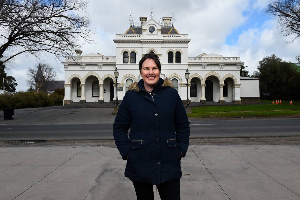 STORIES: Clunes resident Leslie Scott has undertaken a lot of research into the history of the town. Photos: Adam Trafford