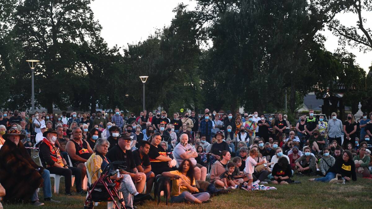 'Walk beside us, not in front of us, and we'll do deadly things': moving Survival Day ceremony at Lake Wendouree