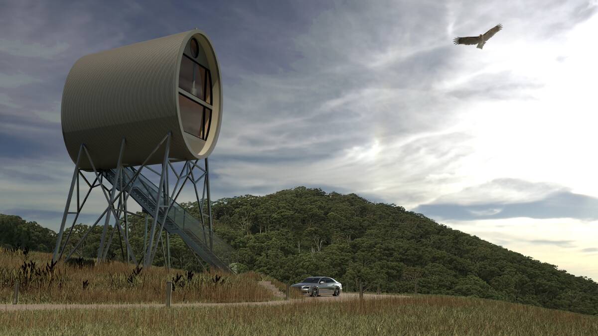 UNIQUE: The Skybarrel dubbed 'Vertigo'. Designs: Robin Larsen 