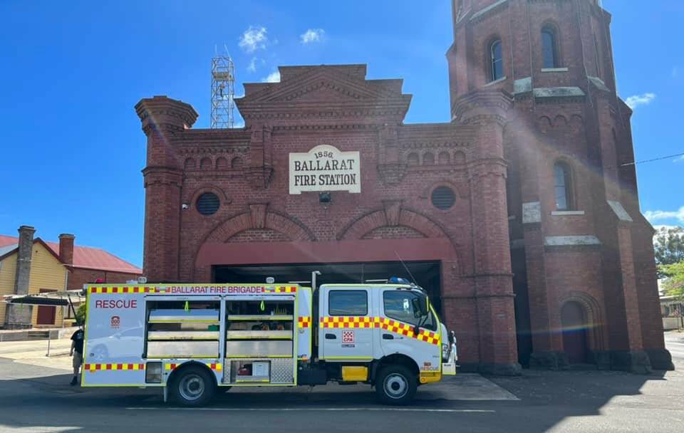 Ballarat Fire Brigade has a new rescue support vehicle. Photo: Ballarat Fire Brigade