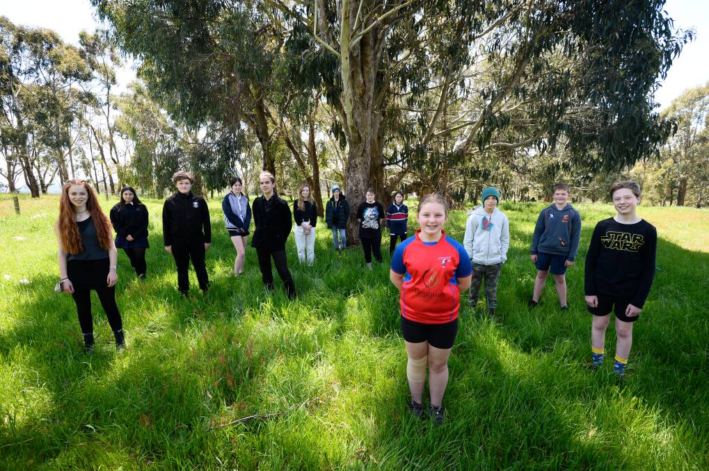 Students in Daylesford College's Green Team