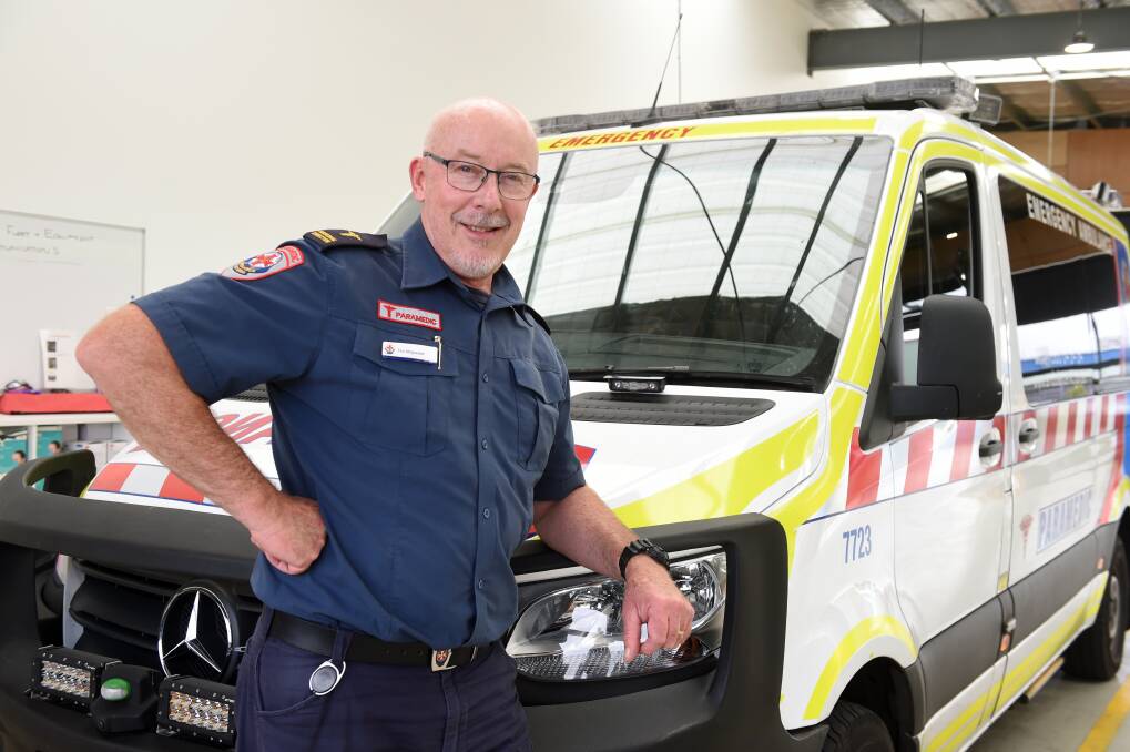 GOOD NEWS: Ambulance Victoria's Regional Director for the Grampians Region, Tim Maywald, is pleased that resources will be boosted across the region. Photo: Kate Healy