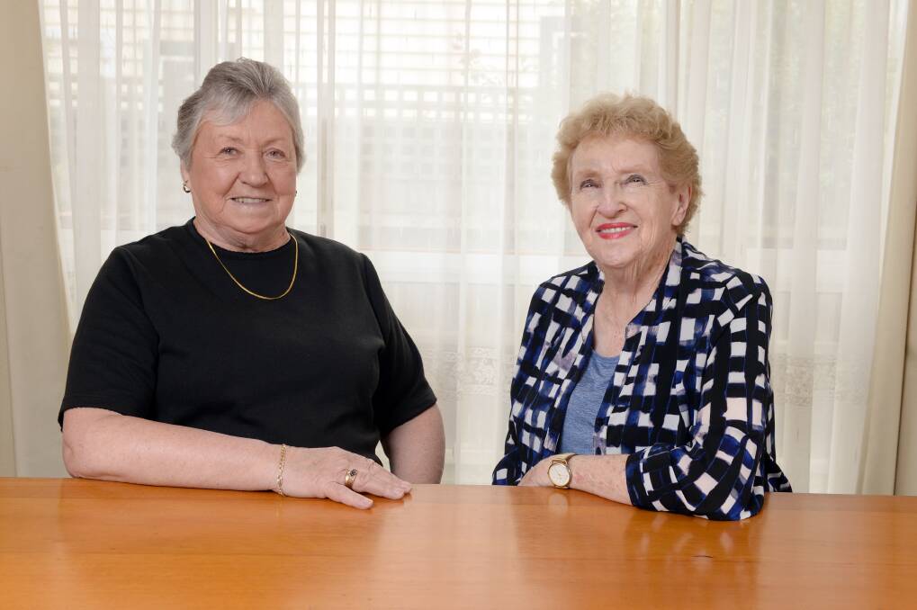 FRIENDSHIP: Former Inspector Joy Cordy and former Senior Sergeant Janet Low. Photo: Kate Healy