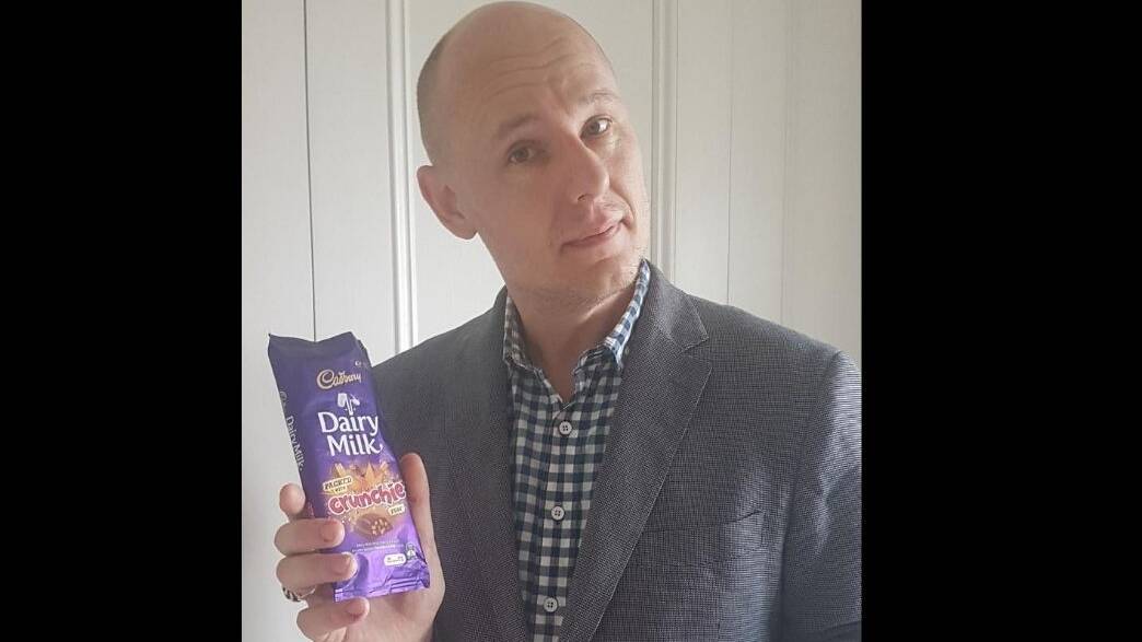 LIFE IS SWEET: RMIT professor Robert Crawford wants Australians to share their favourite childhood memories about Cadbury chocolate.