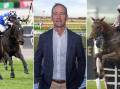 Ciaron Maher, centre, is aiming to become the first trainer to win back to back Melbourne Cups since 2004-05. He won last year with Gold Trip, left, but faces stiff competition from Irish raider Vauban, right. Pictures by Eddie Guerrero, Getty Images