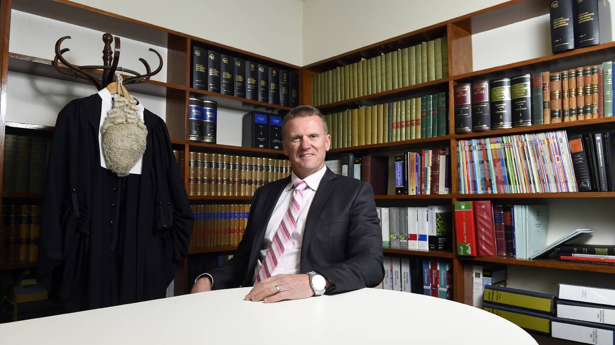 Ballarat lawyer Scott Belcher.