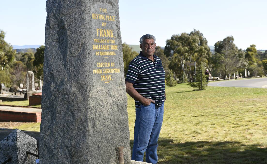Ballarat elder and aboriginal spokesperson Ted Lovett, who has been a strong advocate for commemorating the name Mullawallah