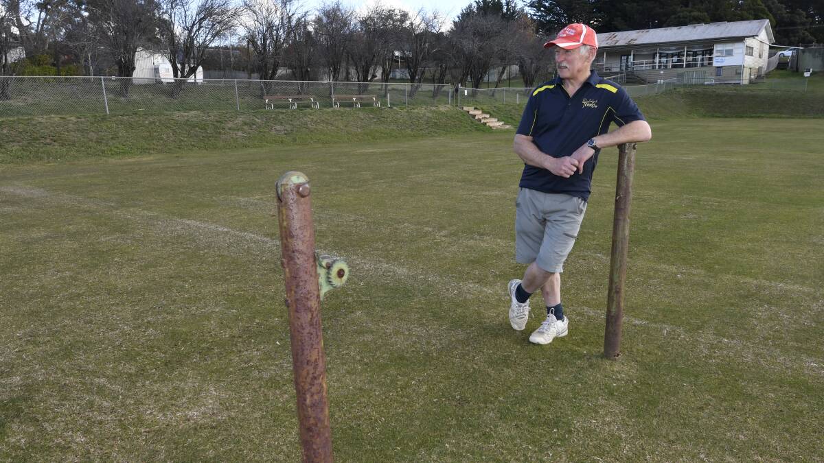 Greg Malcher, president of the Daylesford Lawn Tennis Club, which missed out on funding through a controversial fedearl grants scheme