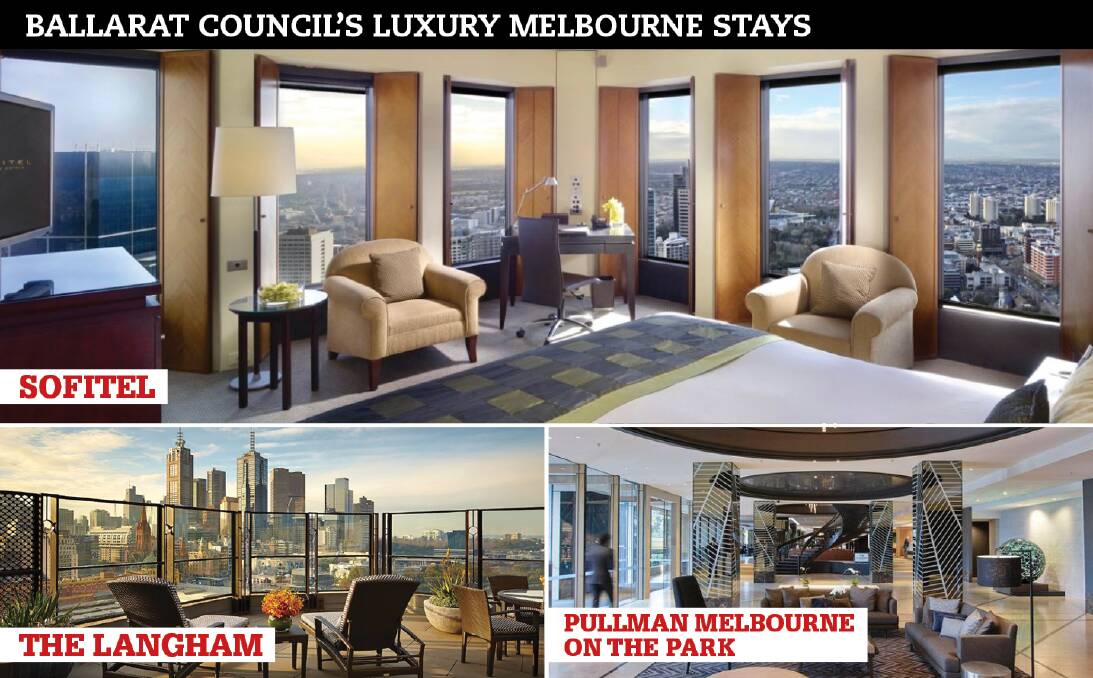 The luxury five-star Melbourne hotel where Ballarat councillors stay