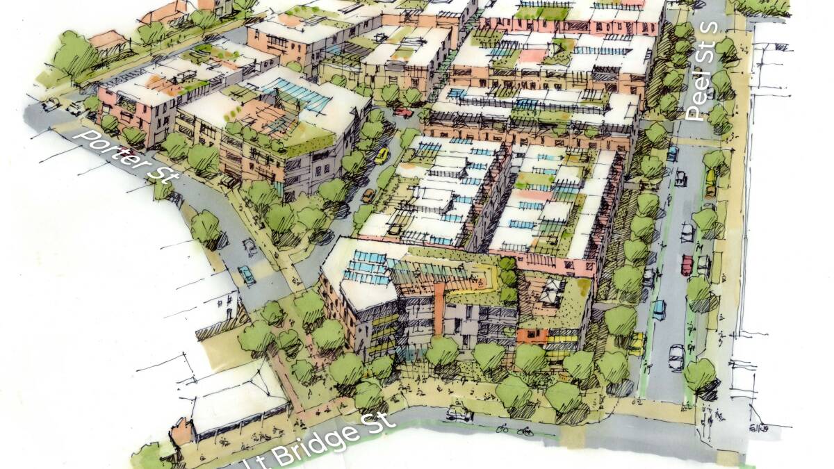 How the Bakery Hill precinct might look one day