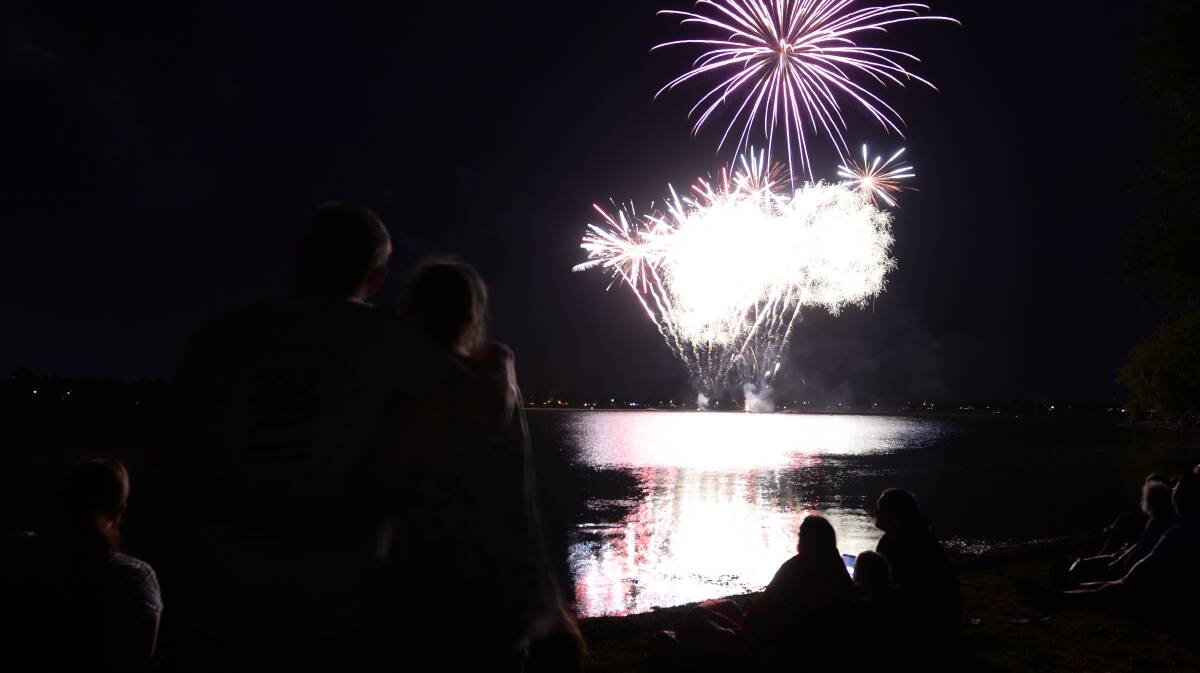 ON THE MOVE: Fireworks will no longer light the night sky over Lake Wendouree on January 26, but could move to another date. Picture: Kate Healy. 