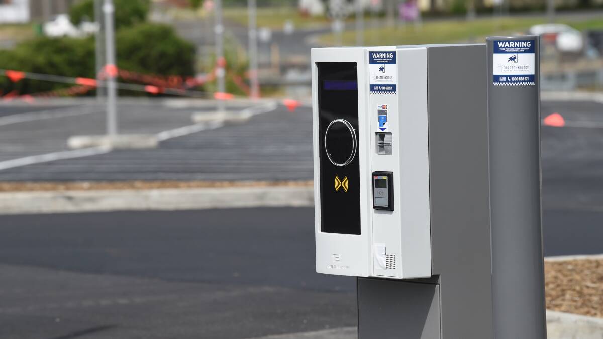 The Creswick Road car park opened last November. Picture: Kate Healy. 