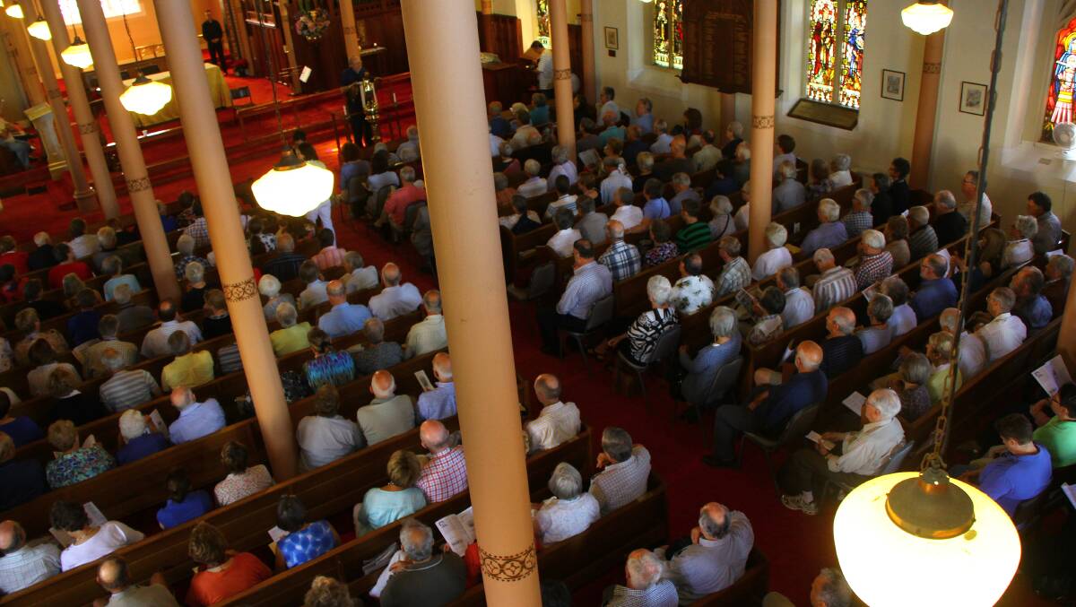 A full house at St Paul's in a previous running of the festival