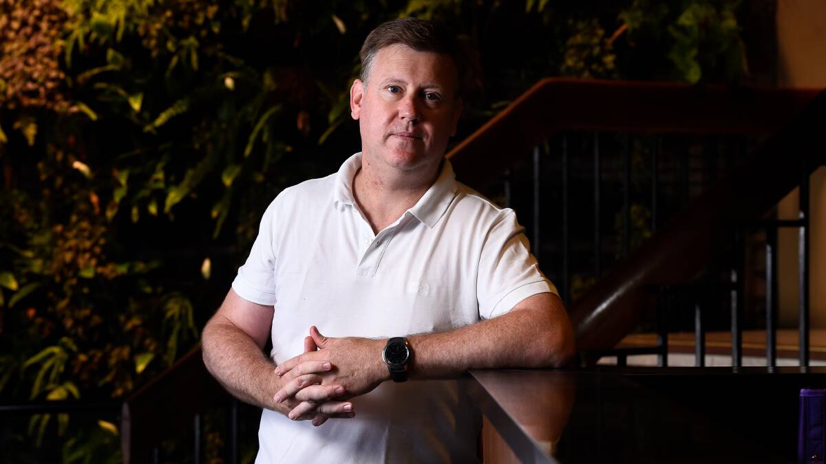 HARD TIMES: Mark Finch, the business owner of the Mid City Hotel on Doveton Street, said continued government assistance would be required to keep afloat. Picture: Adam Trafford. 