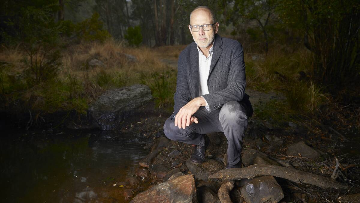 PASSIONATE: Cameron Steele stands by the river he has spent so much time campaigning for. Picture: Luka Kauzlaric.