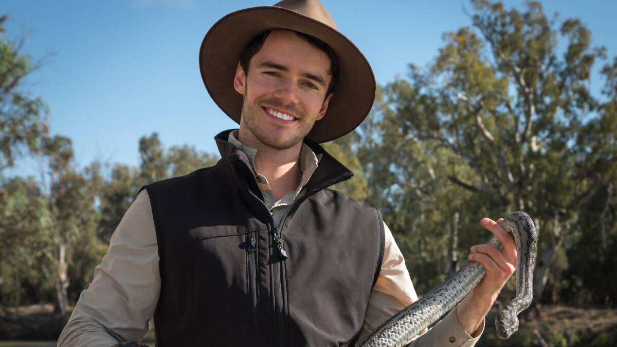 CHANGING PERCEPTIONS: Jules Farquhar hopes to change the way people think about snakes. Picture: Supplied.
