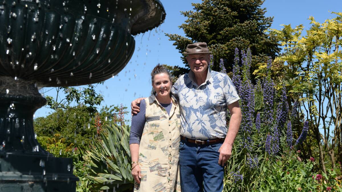 GLORIOUS: Veronica and Stephen Carter have spent more than two decades recreating the beautiful landscapes by the 19th-century Buninyong resident Francis Moss. Picture: Kate Healy. 