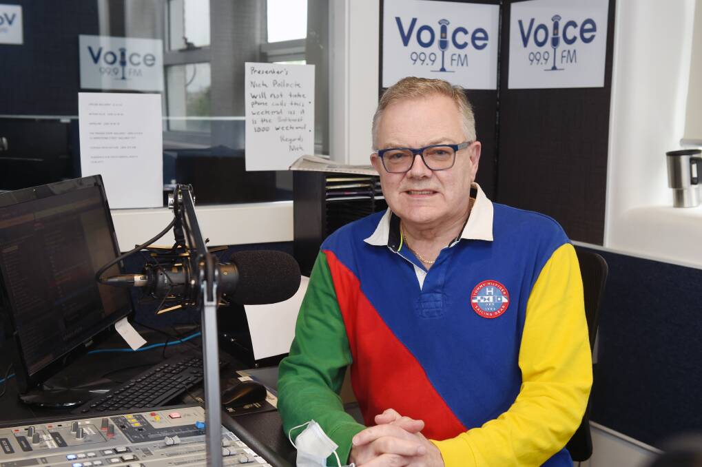 URGENT BROADCAST: The chair of the 99.9 Voice FM board, Ron Egeberg, has called for more sponsors to make up for a funding decline caused by the COVID-19 restrictions. Picture: Kate Healy. 