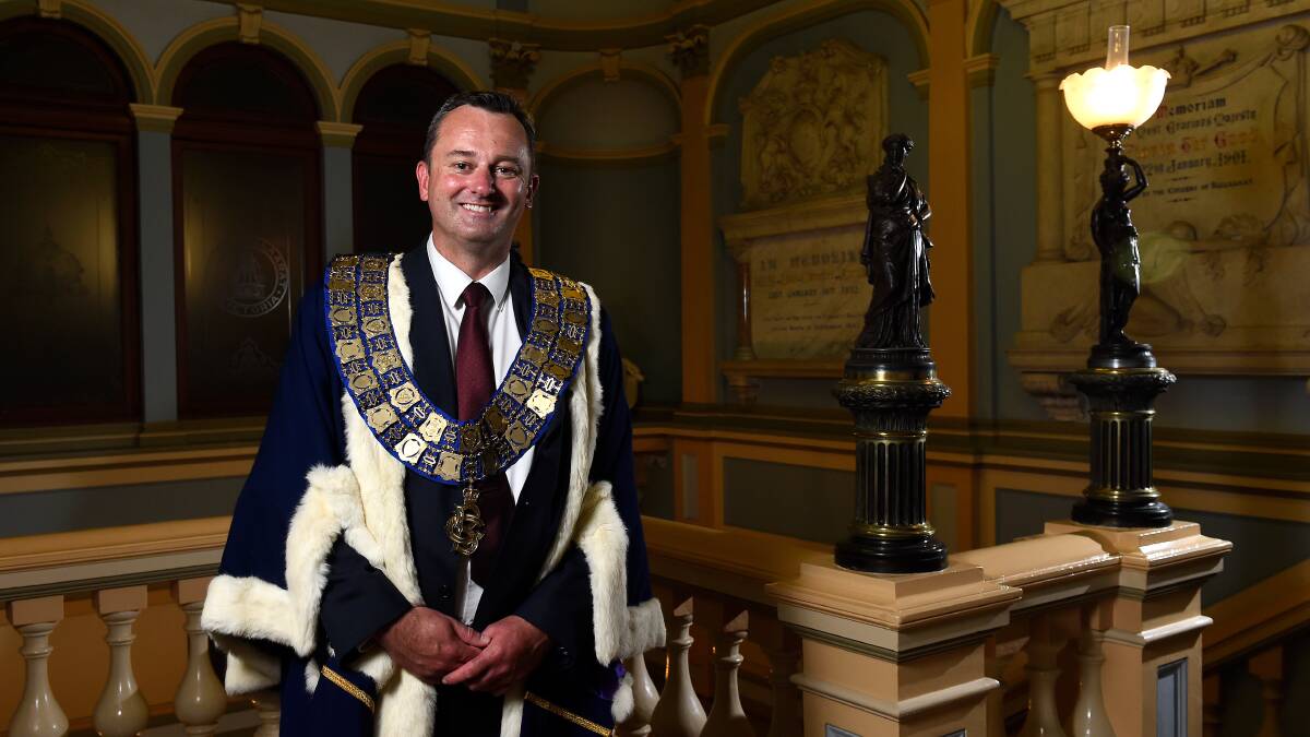 NEW ROLE: Daniel Moloney begins his second term on council as mayor. Picture: Adam Trafford.