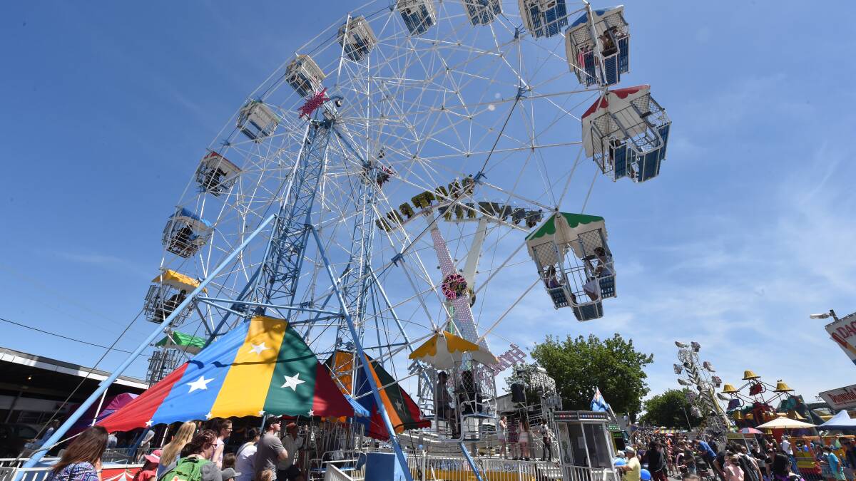 The Ballarat Show, which has been cancelled this year.