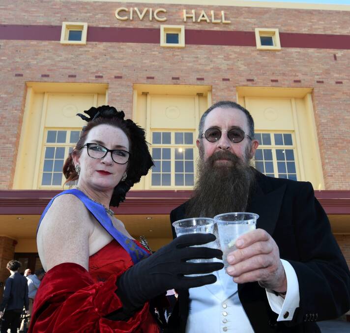 See pictures of the Begonia Ball as Ballarat residents donned their finest 1950s attire to celebrate the re-opening of Civic Hall. Pictures by Lachlan Bence.