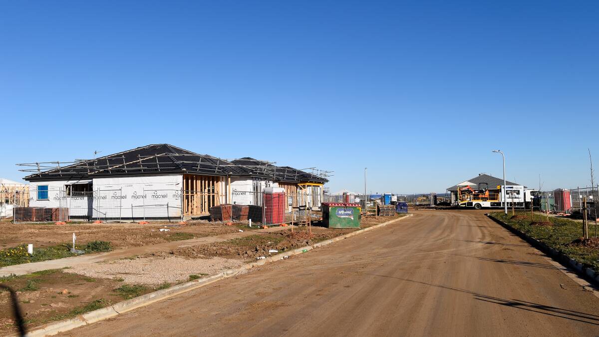 A newbuild in Lucas on the western fringe of Ballarat