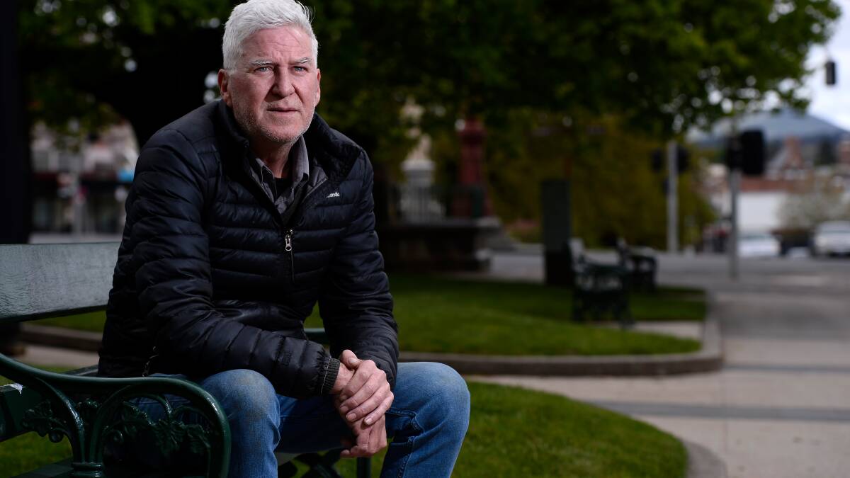 FIERCE ADVOCATE: Phil Nagle has spent years speaking out about historical abuse that happened in Ballarat. Prevented from talking under his own name, he successfully fought to restore that right this week. Photo: Adam Trafford.