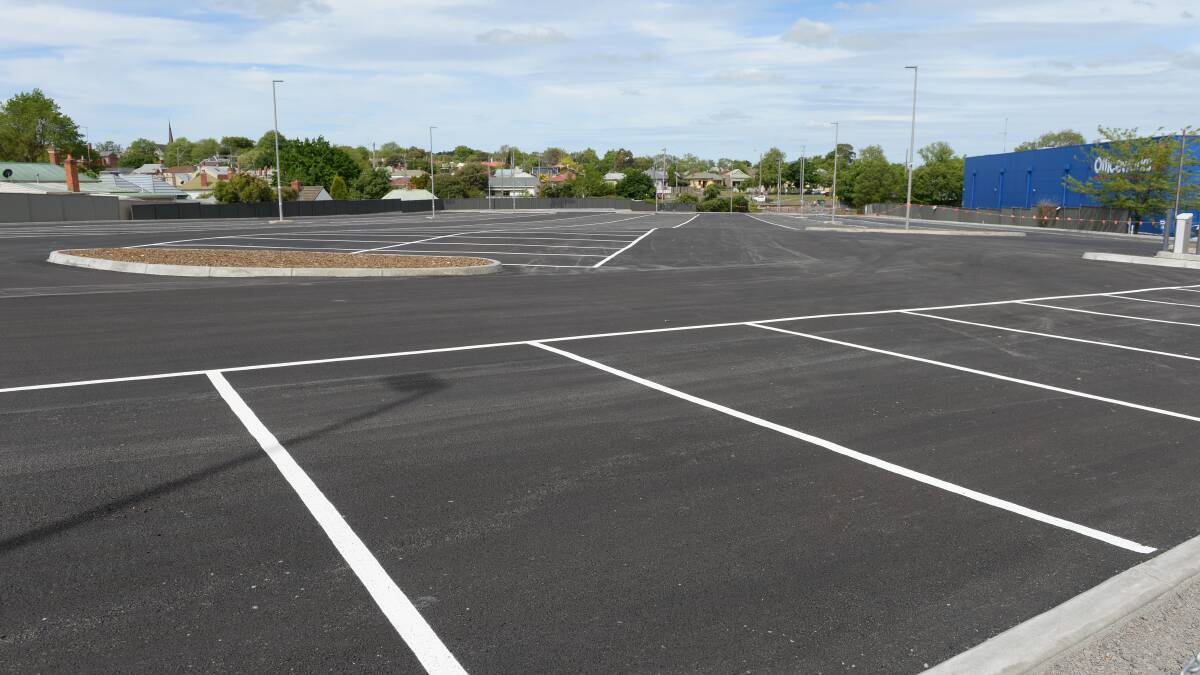 Creswick Road's long-awaited car park still empty