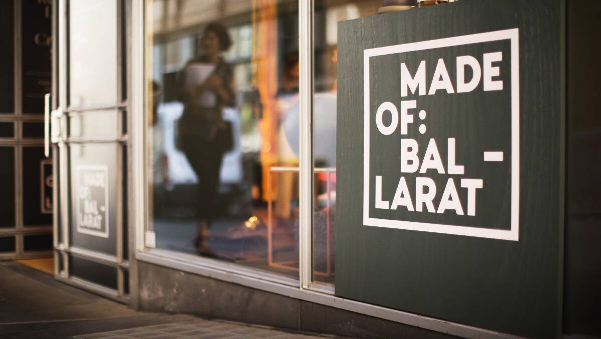 A still from the Made of Ballarat campaign