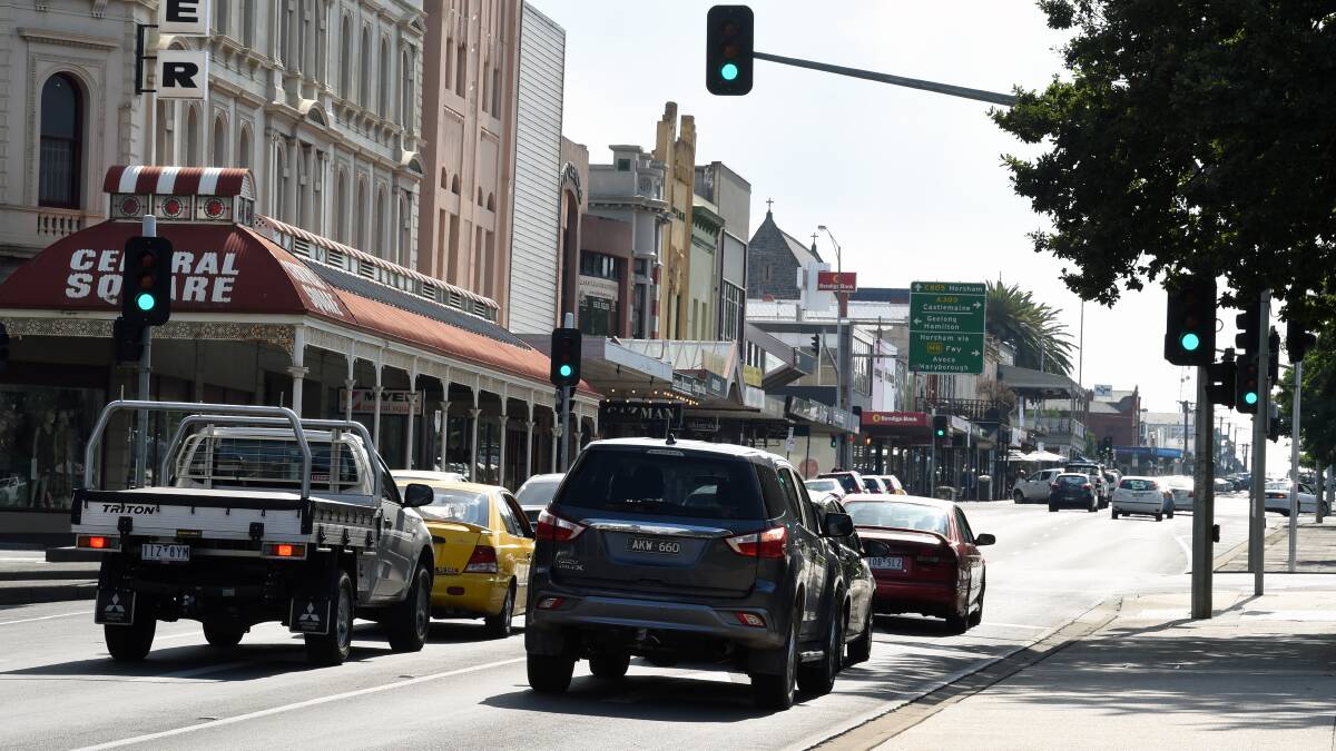 VIEW FROM THE STREET: As Ballarat's population grows, so will demands on its infrastructure and environment. Picture: Kate Healy.