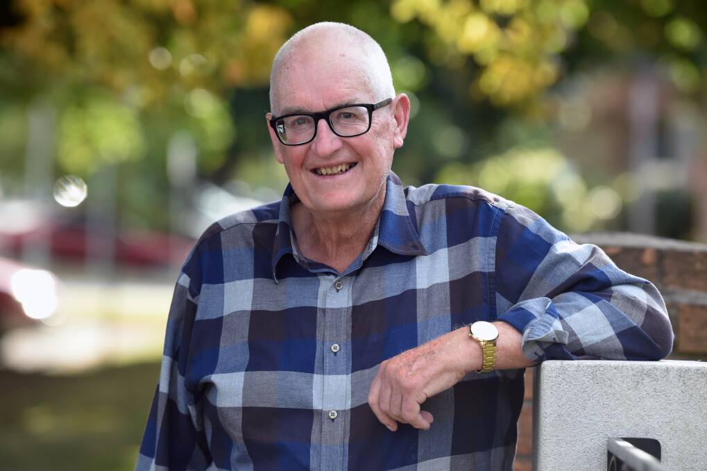 LIVING WITH PROSTATE CANCER: Terry Grano was diagnosed with the disease 21 years ago and, with regular treatment, is still able to lead an active life. Picture: Kate Healy. 