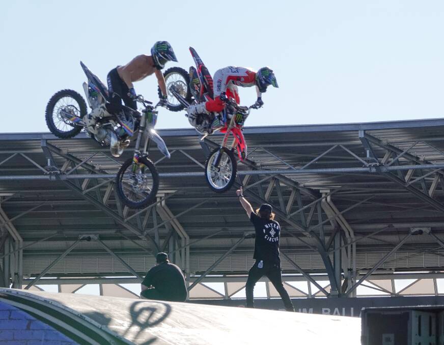 'Ballarat, you are in for something ridiculous': The Nitro Circus rolls into town