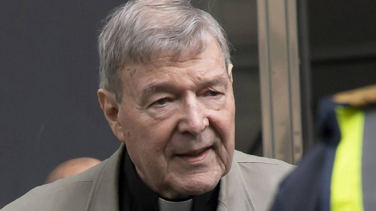 APPEAL: Lawyers representing George Pell are fighting against his conviction for child sexual abuse. AP Photo/Andy Brownbill. 
