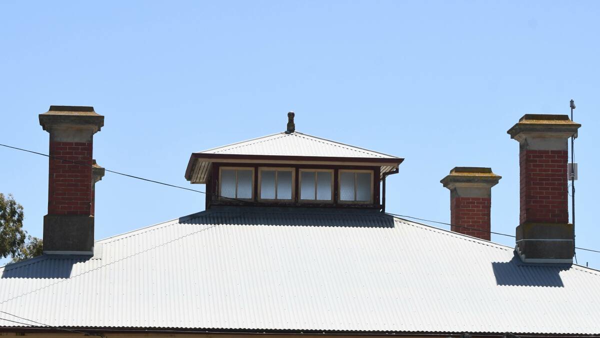 The old saleyards administration building, which is now heritage protected. Picture: Kate Healy. 